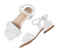 Générique Claquette Femme Sandales décontractées pour femmes,chaussures de plage confortables à talons mi-hauts,idéales pour les vacances d'été,la marche,les rendez-vous en plein air