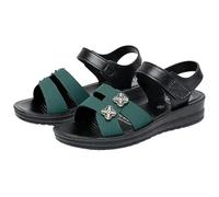 Générique Claquettes Femme Sandales élégantes à plateforme et bout ouvert,avec talon épais,pour un style quotidien.Confortables à porter toute la journée,idéales par temps chaud.