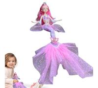 Générique Classic Mermaid Fashion Doll - Princesse collectionnelle inspirée du Film, Figure conjointe Mobile | Cadeau, Les collectionneurs détaillés affichent Le Jeu
