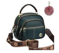 Générique Classic Multi Compartment Crossbody Bag,Women Stylish Top Handbag,Large Capacity Retro Shoulder Bag