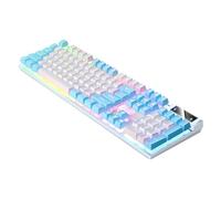 Générique Clavier de Jeu Filaire, Clavier d'ordinateur Filaire, Clavier d'ordinateur de Bureau 104 Touches, Clavier Lumineux, Clavier d'ordinateur de Bureau, Clavier de Jeu pour PC Gamer