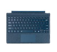 Générique Clavier magnétique sans Fil avec pavé Tactile pour Surface Pro3/4/5/6/7/7+ Clavier Portable Trackpad pour Tablette (Bleu)