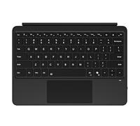 Générique Clavier magnétique sans Fil pour Surface Pro 12, Clavier Bluetooth rétroéclairé 7 Couleurs pour Ordinateur Portable Pro 12 avec pavé Tactile multipoint (Noir)