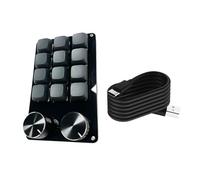 Générique Clavier programmable avec Bouton Personnalisable, commutateurs mécaniques, Parfait pour Les claviers de Jeu et à Usage Professionnel