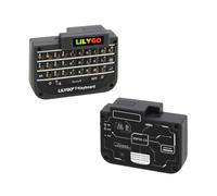Générique Clavier T sans Fil pour téléphone Portable, écran LCD TFT ESP32-C3 Mini Clavier 2.4G WiFi Mini Clavier sans Fil Bluetooth pour téléphone Portable Clavier Portable