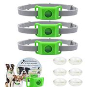 Générique Clavya Tags For Dogs, Clavya Natural Collar For Dog, Waterproof, 4 Months Long Lasting Protection, Adjustable Size Pendant Tag, For Small Medium And Large Dogs(3pcs)