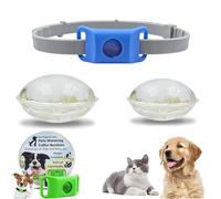 Générique Clavya Tags for Dogs, clavya Tags, Waterproof Dog Collars, 4 Months Long Lasting Protection, Waterproof, Adjustable Fits Every Dog, for Rain, Mud, River, Swim (blue,1pcs)