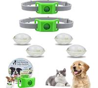 Générique Clavya Tags for Dogs, clavya Tags, Waterproof Dog Collars, 4 Months Long Lasting Protection, Waterproof, Adjustable Fits Every Dog, for Rain, Mud, River, Swim (green,2pcs)