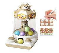 Générique Claw Machine for Kids - Portable Mini Toy | Interactive Gashapon Candy Grabber Game, Household Toys, Small Dispenser Party Favor for Boys Girls Birthday Home Indoor Family Gathering