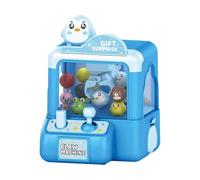 Générique Claw Machine pour Enfants,Mini Distributeur de Bonbons Candy Doll,Distributeur de Prix pour Les Enfants de 3 4 5 6 7 8+Ans,Jouet à Griffes Cadeau d'anniversaire pour Fille ou Garçon (A)