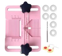 Générique Clay Earring Kit, Handmade Jewelry Tool, Drill, 4.72x3.54x1.3 Inches, Adjustable Handle Set, Precision Pin Vise, Necklace Making for Beginners Artists School Home Use