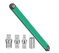 Générique Clé à Cliquet à Double Extrémité | Outil Polyvalent De Clé À Cliquet Allongée | Outil Polyvalent Réglable Pour Maintenance Industrielle Et Domestique