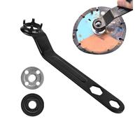 Générique Clé à main à quatre griffes | Clé pour meuleuse d'angle réglable | Meuleuse d'angle en métal réglable à la main | Outil de réparation pour les machines et l'usage domestique