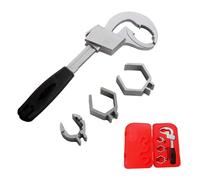 Générique Clé à Molette Multifonction pour Évier e Plomberie Réglable - pour robinet | Pour tuyaux, espaces exigus, salle de bain, maison, hôtel, résidence universitaire