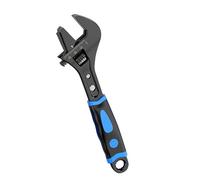 Générique Clé à molette pour plomberie, clé à molette antidérapante, Clé ergonomique en métal étanche, polyvalente résistante à l'usure, outil manuel antirouille pour appareils ménagers, voiture