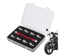 Générique Clé à Rayons Dynamométrique, Outils De Réparation En Acier Anti-Dérapant, Outils à Main pour Rayons de Roue 5-6.8mm, Pour Centrage De Roue Vérification Bord Route Garage Maison Atelier