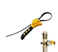 Générique Clé à Sangle Plomberie,Poignée Ergonomique Antidérapante | Clé À Sangle De Plomberie | Pour Filtre à Huile Pommeau de Douche Évier Tuyauterie Ouvre-Bocal Vanne Écrou de Canalisation Usage