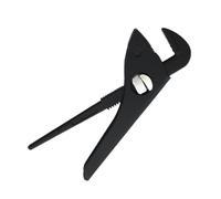 Générique Clé À Tuyau Réglable - Clé À Crémaillère Ajustable 18-30 Cm En Carbone Pour Plomberie | Pince Robuste Pour Écrous Chauffage-Eau Robinet Salle De Bains Cuisine Toilette Maison