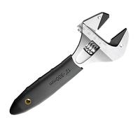 Générique Clé Adjustable à Cliquet 25 cm - Clé Adjustable Auto-Serrante - Outil Mécanique Acier Carbone Pour Plomberie Réparation Tuyauterie Maison Entretien