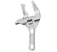 Générique Clé Adjustable à Mâchoires Extra-Larges | Clé à Robinet Réglable 5-69 mm Outil de Plomberie | Pour Canalisation Évier Robinet Bicycle Frein Auto Vanne Hydrante
