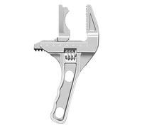 Générique Clé Ajustable à Mâchoires Minces | Clé à Robinet Réglable 5-69 mm Outil de Plomberie - Pour Canalisation Évier Robinet Bicycle Frein Auto Vanne Hydrante