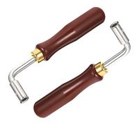 Générique accordage Outil Pratique pour Réglages Rapides 2pcs en Acier Inoxydable et Caoutchouc Accessoire Indispensable pour Dulcimer pour Musiciens Débutants