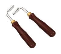Générique accordage Pour Dulcimer 2 Pièces Outil De Réglage Pour Instruments Chinois Yangqin rgonomique Pour Accorder Les Cordes Accessoire D'accordage Professionnel