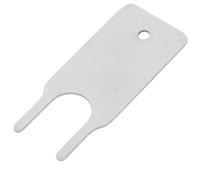 Générique e Distributeur de Papier en Métal Argenté, Serrure Simple et Élégante pour Déverrouiller et Verrouiller Les Distributeurs Bureaux et Hôtels, Gain de Place Assuré