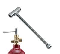 Générique Clé De Vanne De Bouteille D'Oxygène,Outil Manuel Ergonomique À Poignée En T Antidérapant,Clé De Cylindre Commerciale - pour Utilisation Commerciale Médicale Hospitalière Industrielle