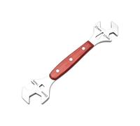 Générique Clé pour valve d'air - Double extrémité en acier inoxydable e régulateur pour réservoir d'air comprimé,Destiné Aux Techniciens, Professionnels, Propriétaires, Cuisine En Plein Air Et