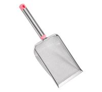 Générique Cleaning Tool Sand Scoop, Ergonomic Handle Deep Shovel, Pet Waste Scooper, Pooper Scooper for Cats, Stainless Steel Heavy Duty, Toilet Supplies Receptacle, 11.22x3.94x1.97 inches