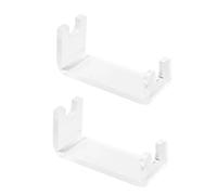 Générique Clear Acrylic Dock, Manual Shaver Support, 4x3 Inches Stand with Open Slot, Vertical Storage Rack, Organization Accessory with Style, Bathroom Mount for Travel & Home