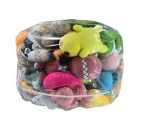 Générique Clear Animal Storage Chair Plush Bean Bag Waterproof Seat for Bedroom Classroom Travel Playroom Home Nursery Living Dorm Room