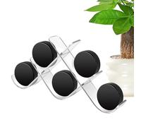 Générique Clear Hockey Puck Holder, Display Organizer, 13.78x1.5x6.3 Inches Collectible Stand with Sturdy Design, Sports Display Shelf, Hockey Stand with Secure Hold, Puck Holder for Living Room