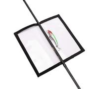 Générique Clear Lure Covers - Fishing Bait Wrap | Hook Cover with Storage Functions, Angler Gear with Saltwater Usage, Freshwater Lure Wrap, Lake River Sea Fishing Accessory for Men