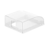 Générique Clear Outlet Splash Cover - Electric Socket Shield, Transparent Wall Plug Protector, Water Resistant Safety Cover for Kitchen Counters, Dining Area, Bathroom, Home Improvement Use