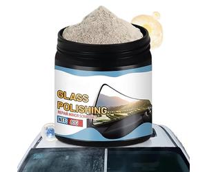 Générique Clear, Professional Window Buffing Cream, 80g Bottle with Foam Sponge, Liquid Lens Restoration Compound, Refurbishment Solution with Modern Style, Detailer Kit for Autos & Watch