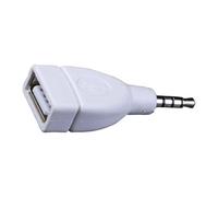Générique Clear Sound Prise mâle 3, 5 mm USB 2.0 Femelle, 1pc | Haute compatibilité pour les appareils et les écouteurs, les haut-parleurs de voiture et les lecteurs MP3