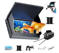Générique Clearhook Underwater Camera, Clearhook 5″ Portable Underwater Fishing Camera, 220° Wide-Angle Night Vision, IP65 Waterproof, Muddy Water Treatment, for Fishing Enthusiasts (IPS,20m/ft)