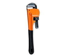 Générique Clés À Pipe Pour Plomberie - Réglable droite 25 cm renforcée | Clé à pipe,Pour salle de bain, cuisine, évier, sous-sol, toilettes, raccord tuyau arrosage jardin, chantier