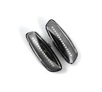 Générique Clignotant 2PCS LED Side Marker Lamp Dynamic Turn Signal Blinker Light For Peugeot 308 207 3008 5008 RCZ Lampe Signalisation(BLANC)