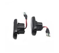 Générique Clignotant Clignotants dynamiques Led 2x, marqueur latéral pour Nissan pour Interstar pour Primastar Lampe Signalisation(Smoked black)