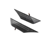 Générique Clignotant latéral 2 pièces LED répéteur latéral lampe marqueur clignotant pour Civic X berline hayon coupé 2016-2021 Clignotant Led(BLANC)