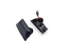 Générique Clignotant latéral 2 pièces pour Chevy pour Cruze 2009 2010 2011 2012 2013 2014 feux position latéraux voiture LED dynamiques Signal répéteur(Dynamic Smoked)