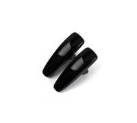 Générique Clignotant latéral Pour Mitsubishi pour Lancer pour EVO X pour Outlander Sport pour Mirage 2014-marqueur rétroviseur latéral dynamique clignotants Clignotant Led(Smoked Black)