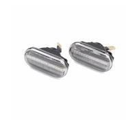 Générique clignotant Marqueur latéral dynamique voiture clignotant LED pour Nissan pour Cube Z11 pour Tiida C11 pour Note E11 NE11 Feux Position(Dynamic Crystal)
