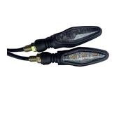 Générique Clignotant Moto Led Etanche Convient aux accessoires de moto Clignotants avant, arrière, gauche et droit(Clear 2pc)