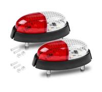Générique Clignotants De Rétroviseur Feu Gabarit Latéral LED 12V 24V Signalisation Frein Arrière Feux D'avertissement Indicateurs Pour Remorque Camion Caravane RV Feux Position