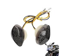 Générique Clignotants Moto LED - Éclairage Intense pour Motos,Étanches pour Camping, Course, Ville, Tout-Terrain, Tourisme et Scooter