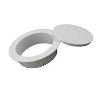 Générique Climatisation Décoration du Trou Mural, Trou de paroi de la Tour de climatisation Couvre-Plaque de Blocage de la Plaque de Blocage Blanc Type160